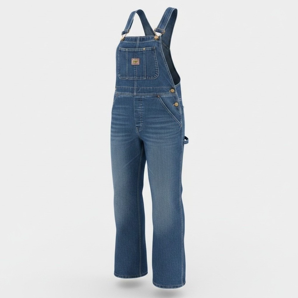 Washington Dee Cee Overalls Mens 32x30 Blue Vintage Denim Sanforized USA Made